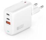 4smarts GaN Flex töltő adapter 2xUSB-C + 1 USB-A. 65W. fehér