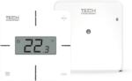 TECH Termostat wireless Wi-Fi, TECH EU-T-2X WIFI, temperatură și umiditate, senzor pardoseală opțional, contact 230/24 V (EU-T-2X WIFI)