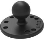 Brodit Adaptor RAM Mounts, metal, model de orificii AMPS, știft de 1 (RAM-B-202U)