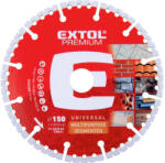 Extol vágókorong, vágótárcsa, Méter: 150mmx22, 2mm, MULTI szegmenses ipari gyémánt, csempe, fém száraz vágásra (8803002)