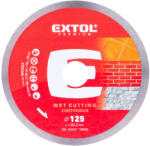 Extol vágókorong, vágótárcsa, Méret: 125mmx1, 1mmx22, 2mm, folyamatos ipari gyémánt, beton, tégla, vizes vágásra (8803022)