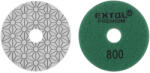 Extol gyémánt csiszolókorong/polírkorong, csempe élcsiszoló, tépőzáras; 100mm, P800, száraz és vizes (8803097) - profikisgep