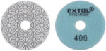 Extol gyémánt csiszolókorong/polírkorong, csempe élcsiszoló, tépőzáras; 100mm, P400, száraz és vizes (8803096) - profikisgep