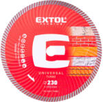 Extol EXTOL industrial vágókorong, vágótárcsa, Méret: 230mmx2, 6mmx22, 2mm, TURBO ipari gyémánt, Gránit, kerámia, száraz, vizes vágásra (8803055)