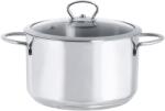 Metalac Rozsdamentes acél lábas 3, 8l üvegtetővel Kulinaria Metalac (145158)