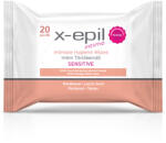 X-Epil Intimo Sensitive intim törlőkendő - 20 db