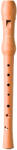Hohner B9532 szoprán furulya, körtefa, barokk