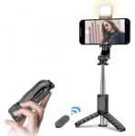 Techsuit Selfie Stick Bluetooth Techsuit Q11s, Universal (Negru)