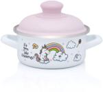 Metalac zománcozott Unicorn lábas 1l fedővel, 14 cm (374566)