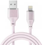 XO Cablu Date/Incarcare XO Design NB291, USB-A - Lightning, 18W, 1m (Roz)