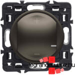 Legrand Céliane nyomógombos fényerőszabályzó 125W, 2 vezetékes, grafit, Legrand CG067083A-K (CG067083A-K)