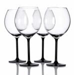 ALTOM ONYX borospohár készlet, 4 db, 700 ml, átlátszó