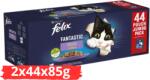 FELIX Fantastic Házias Válogatás aszpikban nedves macskaeledel 2x44x85g