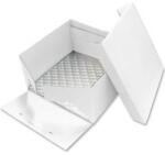 PME Ezüst tortalap, négyzet, 33 × 33 cm + tortadoboz tetővel - PME (BCS877)
