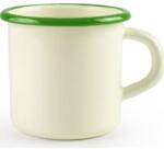 ibili Emailes bögre zöld szegéllyel 0, 4 l - Ibili (935208)