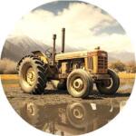 PICTURE Ehető papír „régi traktor, 19, 5 cm - PICTURE (pic071)
