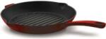 Korkmaz Grill serpenyő öntöttvasból, 28 cm, piros, kerek - Korkmaz (A2847-1)