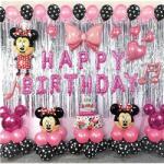 Cakesicq Minnie rózsaszín léggömbös girland 70 darab - Cakesicq (ilcSRQQ.12)