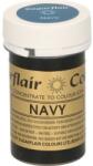 Sugarflair Colours Gélfesték navy 25 g - Sugarflair (A111)