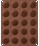 ORION szilikon sütőforma mini muffinokhoz, barna (20 darabhoz) - Orion (OR-151763)