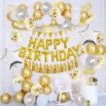 Cakesicq Arany színű lufigyertya/függőfül 46 darab - Cakesicq (ilcSRQQ.07)