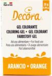Decora Gél szín narancs 28 g - Decora (9600813)