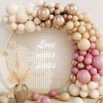 Cakesicq Balonfüggöny bézs rózsaszín 75 darab - Cakesicq (ilcQQ.49)