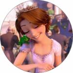 Pictu Hap Kajálható papír A hajní Locika és Pascal 19, 5 cm - Pictu Hap (pic9000724_kruh)