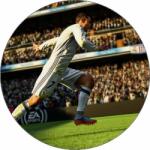 Pictu Hap Élelmiszerpapír Cristiano Ronaldo játék közben 19, 5 cm - Pictu Hap (pic9000333_kruh)