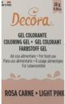 Decora Gél festék világos rózsaszín, light pink 28 g - Decora (9600823)