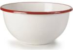 Ibili Email? Smaltovaná miska velká bílo červená 20cm - Ibili (908320)