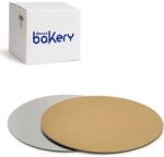 Decora Díszítő alátét tortához 24 cm aranyos ezüstös - Decora (5933015)