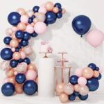 Cakesicq Lufi girland rózsaszín-kék 121 db - Cakesicq (ilcQQ.17) Lufi