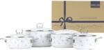 BELIS Premium fehér zománzott edénykészlet 4 részes II - Belis (BL-19619-041DPIN3)