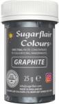 Sugarflair Colours Gélfesték grafit szín, 25 g - Sugarflair (A146)