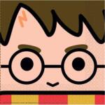 Amscan Harry Potter szalvéta, 16 db, 33 × 33 cm - Amscan (9905191)