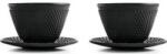 ibili Luxus készlet két fekete kávéscsésze 120 ml - Ibili (624400)