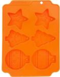ORION szilikon sütőforma narancssárga Karácsony 151768 - Orion (OR-151768)