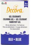 Decora Kék zselés szín 28 g - Decora (9600817)