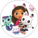 Magic Ehető papír Gabin varázslatos háza 19, 5 cm - Pictu Hap - Magic (pic9001745_kruh)