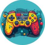 PICTURE Ehető papírból készült játékkontroller Gamer, 19, 5 cm - PICTURE (pic014)