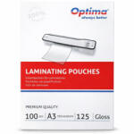 OPTIMA Folie laminare OPTIMA A3 (303 x 426 mm), 125 microni, 100 BUC. TOP (OP-75003125)