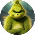 Pictu Hap Ételpapír dühös Grincs 19, 5 cm - Pictu Hap (pic9000383_kruh)