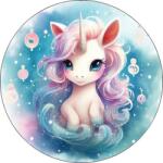 Magic Élőpapír egyszarvú lila sörényével 19, 5 cm - Magic (pic9000109)