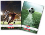 Herlitz Set 10 caiete Herlitz A5, 48 file, 70g/mp, matematica, colturi rotunjite, Motiv fotbal (9489030-10)