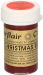 Sugarflair Colours Gél lakk Christmas Red, 25 g - Sugarflair (A114)