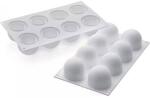 Silikomart Szilikon forma szarvasgombákhoz 8x120 ml - Silikomart (36.192.87.0065)
