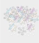 Amscan Partyszívárs hópehely konfetti 14 g - Amscan (360126)