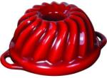 Český Smalt Littyensz öntött zománcozott sütőforma Sofie kuglóf GOURMETINA 22 cm - árnyaltpiros - Český Smalt (2030.11.20)