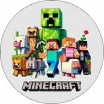 Magic Ehető papír Minecraft, 19, 5 cm - Pictu Hap - Magic (pic9001764_kruh)